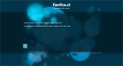 Desktop Screenshot of fanfics.cl